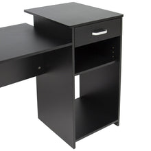 Load image into Gallery viewer, Computer Desk Workstation Table - Black
