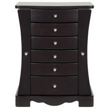 Load image into Gallery viewer, Handcrafted Wooden Jewelry Armoire w/ Mirror
