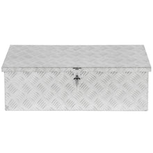 Load image into Gallery viewer, 30in Aluminum Tool Box - Silver
