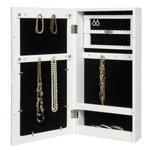 Load image into Gallery viewer, Wall Mount Jewelry Armoire Cabinet w/ 4 Picture Frames
