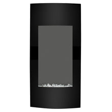 Load image into Gallery viewer, 38in 1500W Electric Wall Mounted Fireplace Heater w/ 3 Color &amp; Heat Settings
