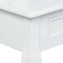 Load image into Gallery viewer, Colonial Writing Desk Station w/ 4 Drawers, 2 Cubbies, Floating Hutch
