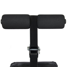 Load image into Gallery viewer, Decline Abdominal Core Workout Bench w/ Adjustable Height - Black
