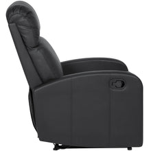 Load image into Gallery viewer, Home Theater Leather Recliner - Black
