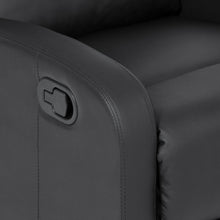 Load image into Gallery viewer, Home Theater Leather Recliner - Black
