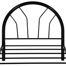 Load image into Gallery viewer, Twin Metal Bed Frame w/ Headboard, Footboard - Black
