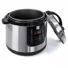 Load image into Gallery viewer, 6L 1000W Stainless Steel Electric Pressure Cooker - Silver

