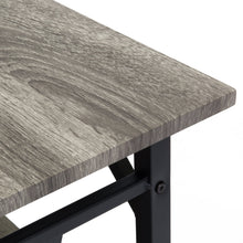 Load image into Gallery viewer, Modern Contemporary Style Wooden Coffee Table w/ Metal Legs - Gray

