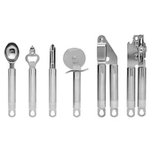 Load image into Gallery viewer, 29-Piece Stainless Steel Kitchen Cooking Utensil Set - Silver

