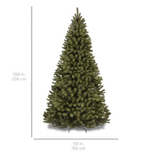 Load image into Gallery viewer, Spruce Hinged Artificial Christmas Tree w/ Stand
