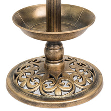 Load image into Gallery viewer, Solar LED Bird Bath w/ Planter
