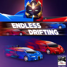 Load image into Gallery viewer, Set of 2 1/18 Scale RC Remote Control Transforming Robot Car Toys
