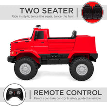 Load image into Gallery viewer, Kids 24V 2-Seater Mercedes-Benz Ride-On SUV Truck w/ Remote Control
