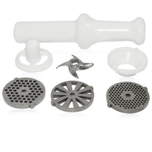 Load image into Gallery viewer, 2000W Stainless Steel Meat Grinder w/ 3 Speeds, 3 Cutting Plates - Silver
